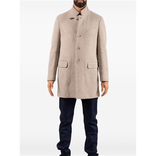 Fay cappotto kaput con bottoni - toni neutri