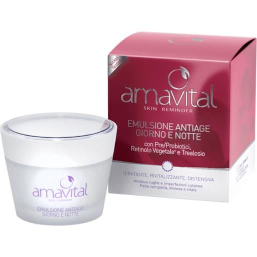 OFICINE CLEMAN Srl amavital emulsione antiage giorno e notte