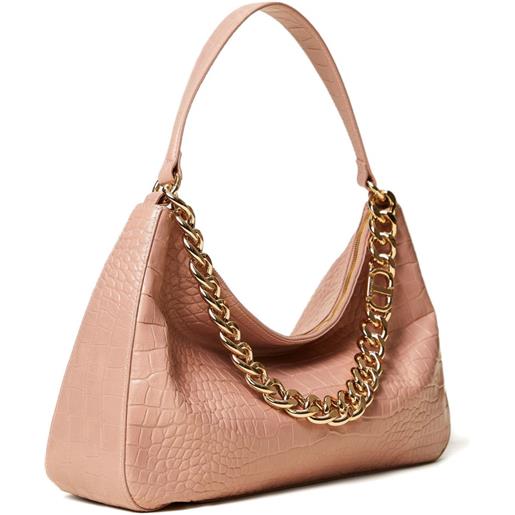TWINSET borsa a spalla liliane con catena - rosa