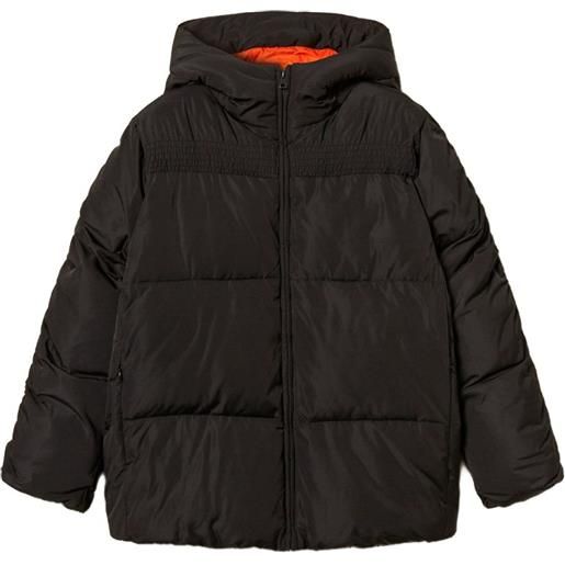 TWINSET piumino con cappuccio - nero