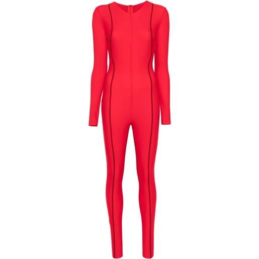 MEDEEA tuta intera a maniche lunghe - rosso