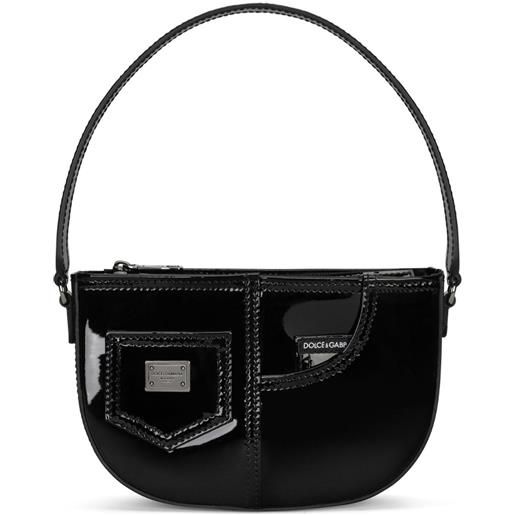 Dolce & Gabbana Kids borsa a spalla - nero