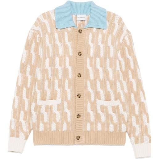 Drôle De Monsieur cardigan family 3.0 - toni neutri