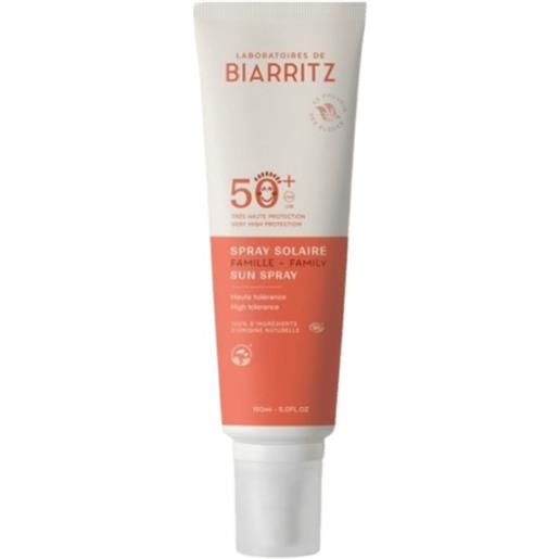 laboratoires de biarritz - spray solare viso corpo spf 50+ per tutta la famiglia