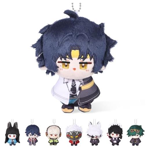 UTIEHD portachiavi di personaggio di gioco anime, grazioso portachiavi collezionabile da 10cm, perfetto per zaini e chiavi zzz (ellen joe)