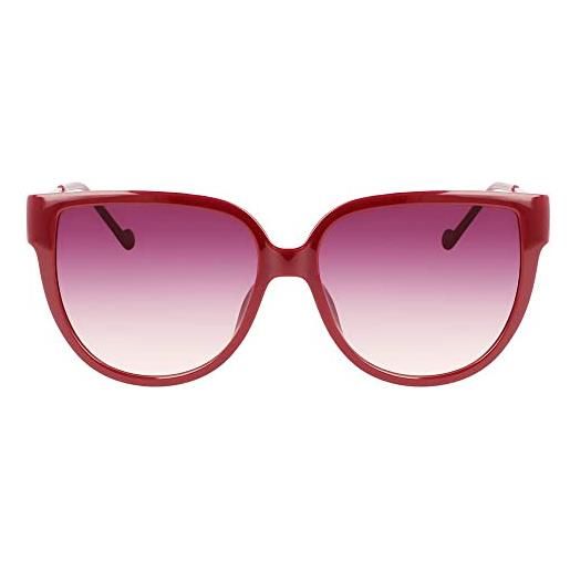 Liu Jo lj764sr lj764sr 601 burgundy sole men's acetate, standard, 57