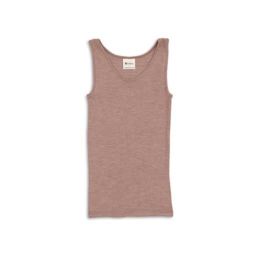 Engel canottiera donna in lana mista seta - col. Dusty rose