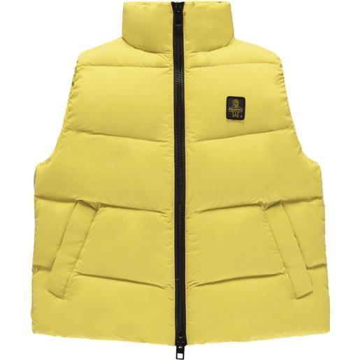 REFRIGIWEAR lana vest piumino smanicato da donna