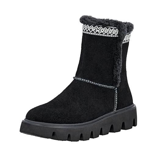 Rieker stivali corti da donna w2075, marrone, 39 eu, marrone, 39 eu