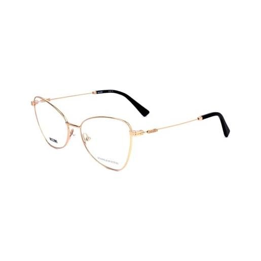 Moschino montatura mos574 000 rose gold 52/16/140 donna