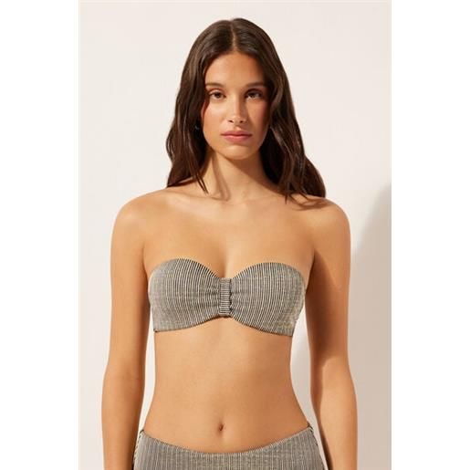 Firefly Miriam II Top Bikini Donna Con Coppe Preformate - Stampato Fiori/Strisce Taglia S - Asciugatura Rapida - 5