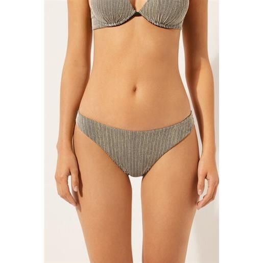 Calzedonia slip golden stripes giallo