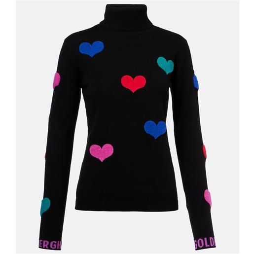 Goldbergh dolcevita bacio con decorazioni