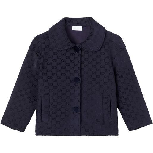 Gucci Kids giacca in jacquard gg
