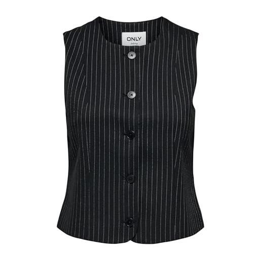 ONLY onlmalena-reina waistcoat tlr, nero, 42