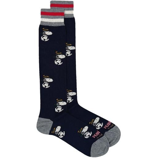 IN THE BOX calza lunga snoopy running all over