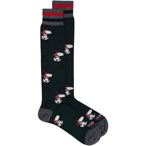 IN THE BOX calza lunga snoopy running all over