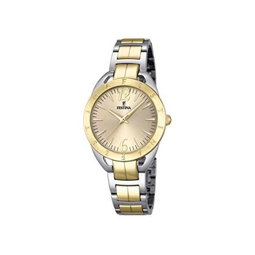 Festina Orologio Uomo Swiss Made F20036/2 – PVD Oro Rosa, Bracciale Acciaio, Vetro Zaffiro, 10 ATM - 3