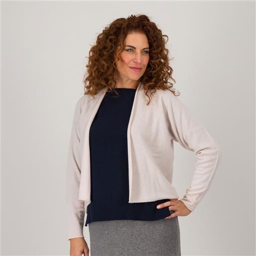 Hekla & Co. Cardigan corto misto lana con cashmere