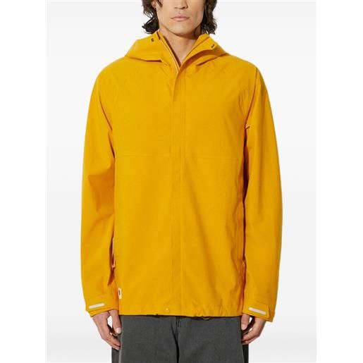 Fjällräven giacca con cappuccio - giallo