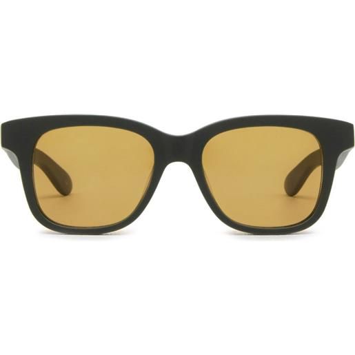 Alexander McQueen Eyewear occhiali da sole squadrati - verde