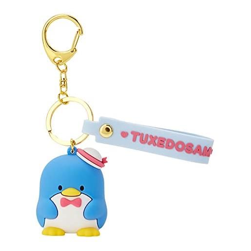 Sanrio 102997 tuxedo sam portachiavi 3d, blu, 約8×4×13cm