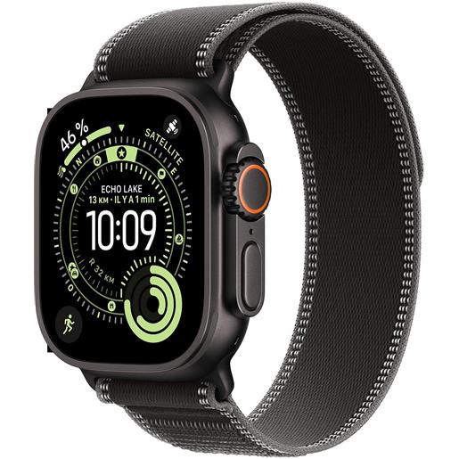 Apple Watch ultra 3 (2025) gps + cellular 49mm black titanium case black/charcoal trail loop m/l eu