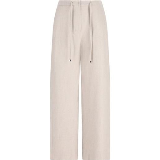 'S Max Mara pantaloni con coulisse - toni neutri