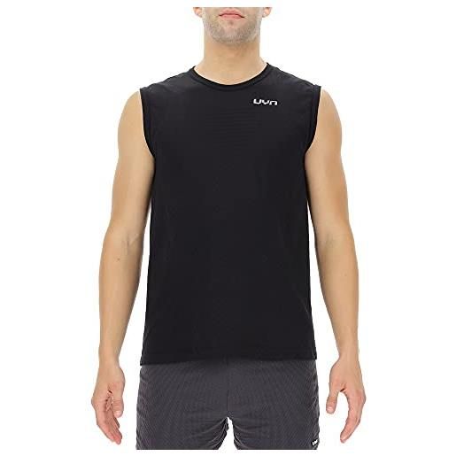 UYN canotta da running airstream, leggera con tecnologia flowtunnels per termoregolazione e ventilazione avanzata