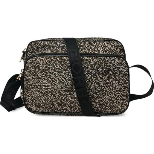 Borbonese borsa a tracolla camera - nero