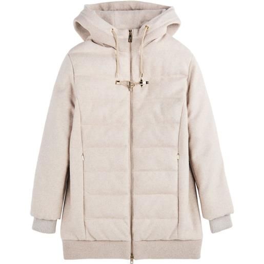 Fay piumino con cappuccio - toni neutri