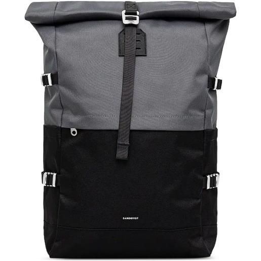 Sandqvist zaino icon rolltop l - nero