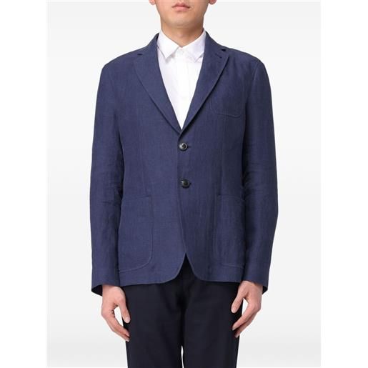 Giorgio Armani blazer monopetto - blu
