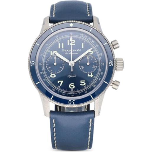 Blancpain orologio air command flyback chronograp 42,5mm mai indossato 2023 - blu