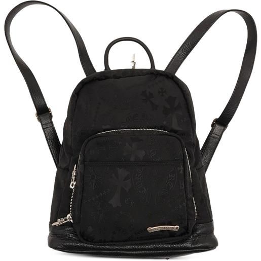 Chrome Hearts zaino stencil monogram seventh grade - nero