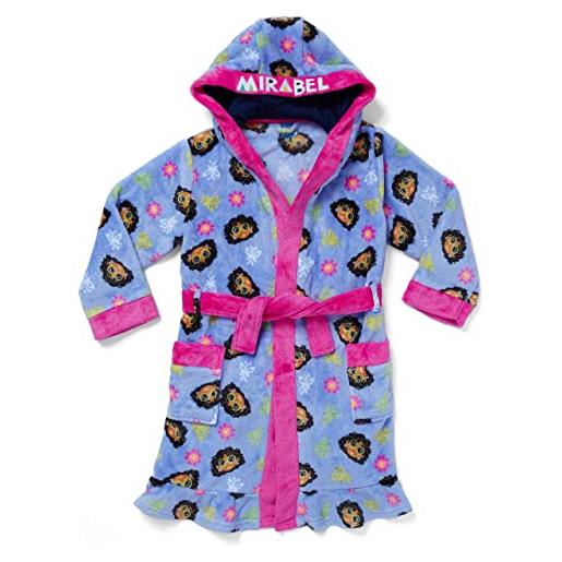 Disney ragazze vestaglia da notte encanto viola 5-6 anni