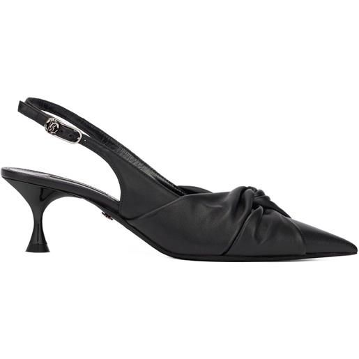 Roberto Cavalli pumps con cinturino posteriore - nero