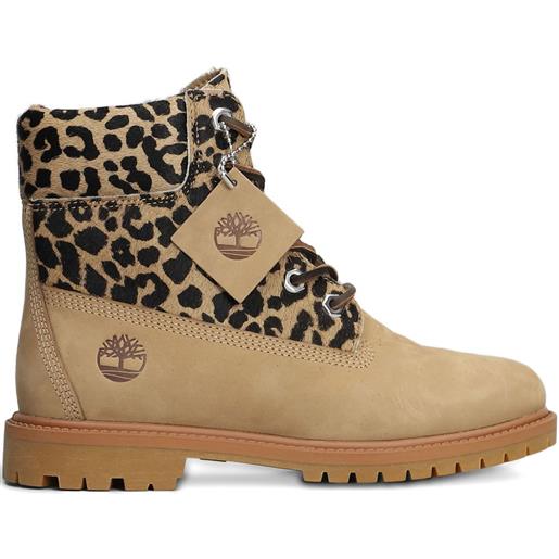 Timberland stivali con stampa - toni neutri