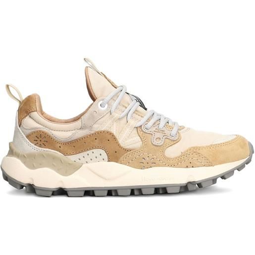 FLOWER MOUNTAIN sneakers yamano 3 con inserti - toni neutri
