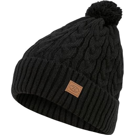 HIGHLANDER beira lined bobble hat cappello unisex