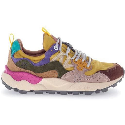 Flower Mountain sneakers Flower Mountain 1b80 in tessuto tecnico giallo