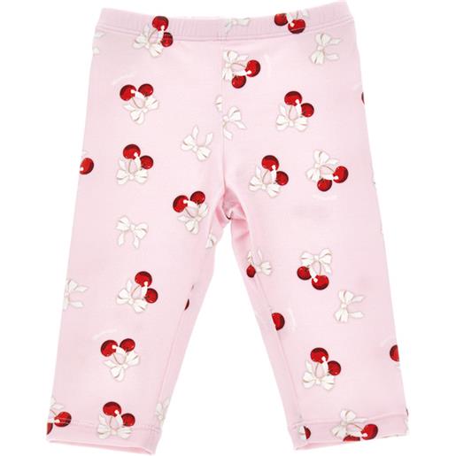 Monnalisa leggings jersey cherries
