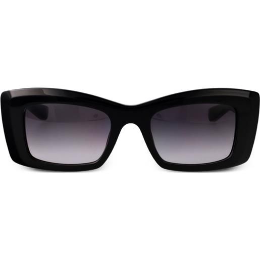 Alexander McQueen Eyewear occhiali da sole squadrati - nero