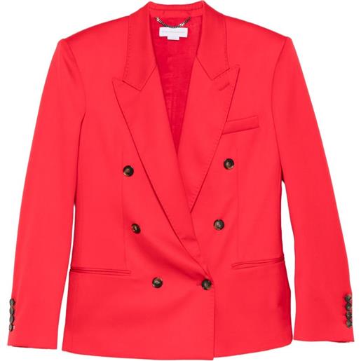 Stella McCartney blazer doppiopetto - rosso