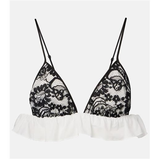 Prada bralette in pizzo