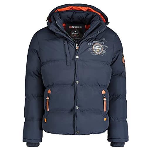 Geographical Norway Giacca Invernale Da Uomo Trapuntata Per Attività All'aria Aperta, Parka Vervieine, Grigio., M - Foto 8