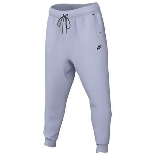 Nike tech - pantaloni da jogging in pile da uomo (fantasma/nero), fantasma/nero, m