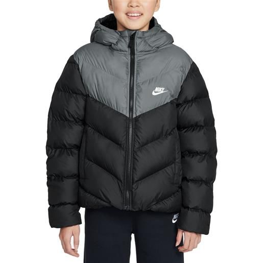 NIKE piumino con cappuccio all day play bambino