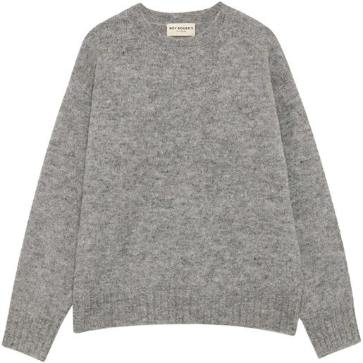 ROY ROGERS maglione girocollo mix alpaca donna