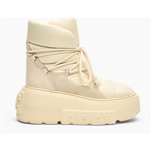 Casadei nexus ankle boot yogurt